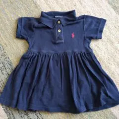 Ralph Lauren ネイビー ワンピース 　80cm〜90cm　1歳〜2歳