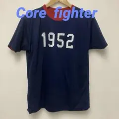 CORE FIGHTER リバース　Tシャツ ネイビー　レッドのサムネイル