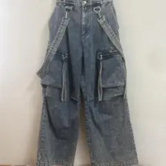 LILL デニム カーゴパンツ L