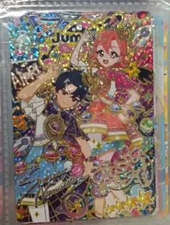 ひみつのアイプリ ジャンピンロケット サインカード