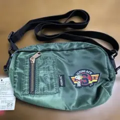 未使用タグ付きPEANUTS スヌーピー MA-1タイプ　ショルダーポーチ