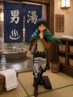 部屋の汚さに痺れを切らして掃除を諦めたリヴァイ兵長フィギア - メルカリ