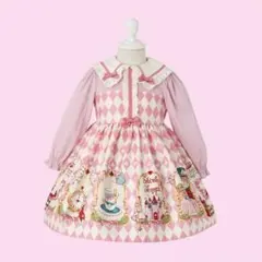 シャーリーテンプルアリス限定ワンピース 100cm 新品未使用タグ付き