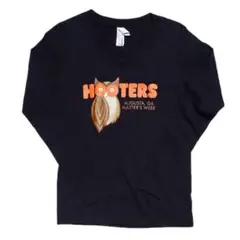 00s HOOTERS Vネック ロングスリーブ シャツのサムネイル