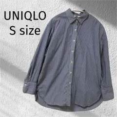 【UNIQLO】ストライプシャツ　シャツ　ユニクロ　綿100% 春服