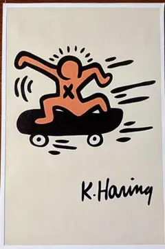 【ファブリックポスター】キースヘニング《K102》■アートで彩る空間