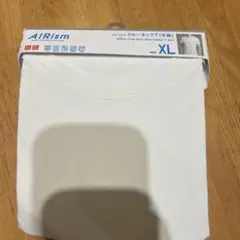 ⭐︎新品未使用AIRism クルーネックT 半袖 XL ホワイト