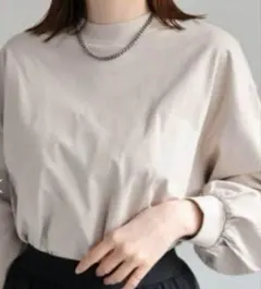 soshimi 長袖Tシャツ サイズF ライトベージュ