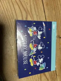 ミッキーマウス メモ帳 未開封