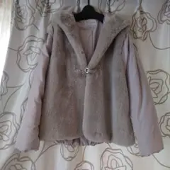 MARECHAL TERRE フード付きダウンジャケット グレー