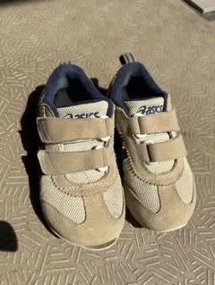 【最終セール】アシックス ASICS スニーカー ベージュキッズ16センチ