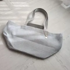 FEILER　ユニ　ライトグレー トートバッグ