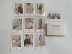 TWICE TWICE LIGHTS フォトカードセット10枚　トレカケース付き