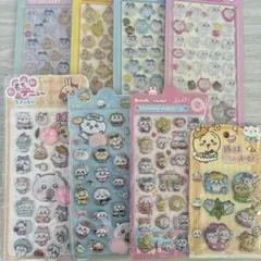 可愛い　肉球　おしり　桃　立体　ウォーター　水　ボンボンドロップシールセット