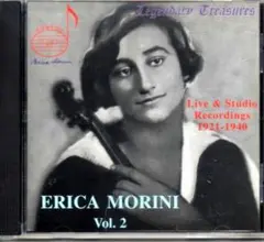 エリカ・モリーニ Vol. 2 (1921-1940) チャイコフスキー協奏曲他