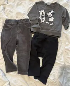 ベビー服⌇80.90トレーナー×パンツ2点 セット売り⋆˙⟡
