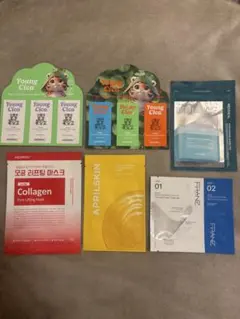 韓国 スキンケア パック 美容液 6個セット