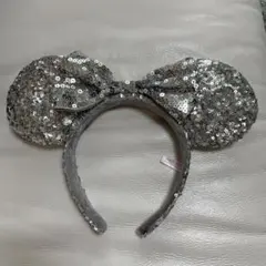 ディズニー カチューシャ スパンコール　ミニー