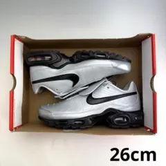 26cm ナイキ エアマックスプラス ティエンポ ウルフグレー アンド ブラック