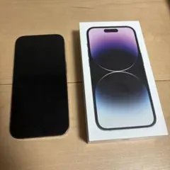 iPhone 14 Pro ディープパープル本体