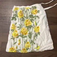 relacher ラップスカート 花柄 イエローのサムネイル