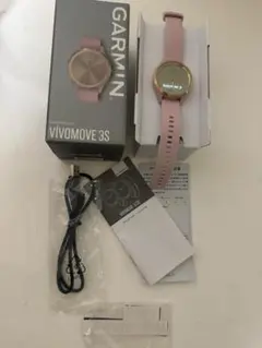 GARMIN VIVOACTIVE 4S 本体 ピンクゴールド - メルカリ