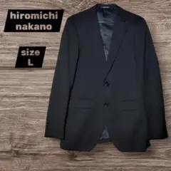 hiromichi nakano　テーラードジャケット　黒　ブラック　96A7のサムネイル