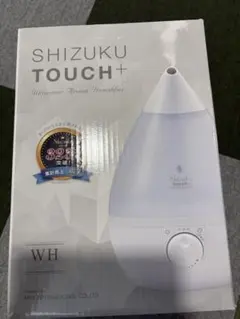 超音波式アロマ加湿器 SHIZUKU Touch+ 容量:3.3L ホワイトのサムネイル