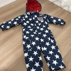 星柄 子ども用スキーウェア サイズ90