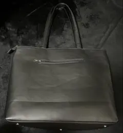 トートバッグ ブラック 合皮