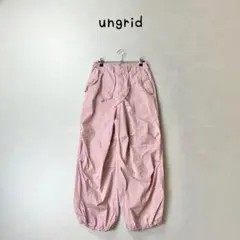 ungrid ミリタリー ルーズパンツ　ウエストゴム　カーゴ