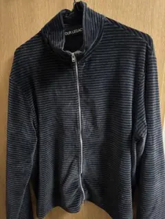 OUR LEGACY SHRUNKEN FULLZIP POLO 46