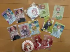 五等分の花嫁 缶バッジ カード