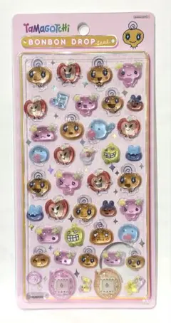 【正規品】ボンボンドロップシール たまごっち めめっち バンダイ サンスター文具