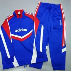 4668 00s アディダス ハーフジップ ジャージ セットアップ メンズ