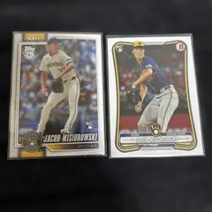 Jacob Misiorowski TOPPS ルーキーカード 2枚セット