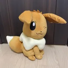 ポケットモンスター　しっぽみてみて！みちゃでかイーブイ（メス）ぬいぐるみ