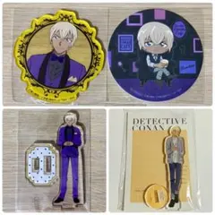 名探偵コナン コナンカフェ アクリル コースター バーボン 安室透 アクスタ