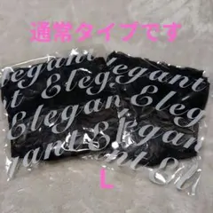 momofulモモフル 吸水ショーツ Lサイズ 2枚 通常タイプブラック