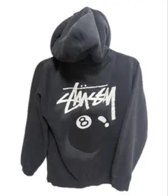 Stussy 8ボール ジップアップパーカー 블랙