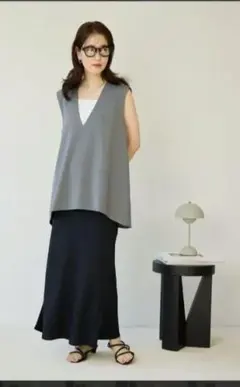 未使用級✨自由区 ダウンベスト テディファー モヘヤ 大きいサイズ L