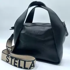 美品 現行 ステラマッカートニー サークルロゴ ショルダー パンチング 肩掛け
