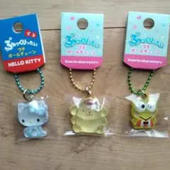 サンリオキャラクターズ　ぷっくりったいプチボールチェーン