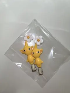 黄ピクミン　前髪クリップ