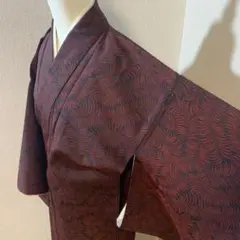 マ*読様 A207⭐️アンティーク着物　大正ロマン　お召　逸品　ばち襟