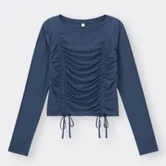 ルーシングTシャツ 長袖 XLサイズ ブルー