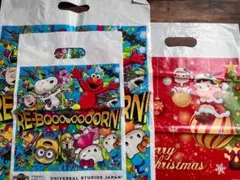 ショップ袋セット（ディズニー・ユニバーサルスタジオ）