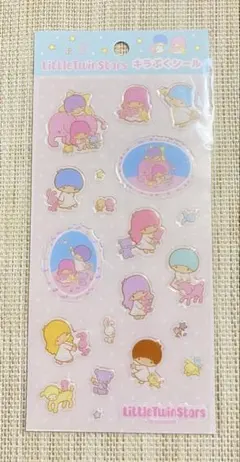 Little Twin Stars キキララ　キラぷくシール