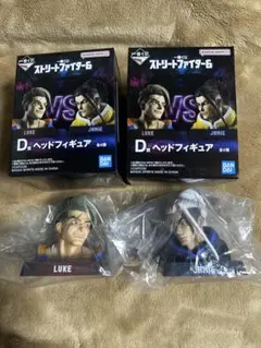 一番くじ ストリートファイター6 D賞 ヘッドフィギュア2種