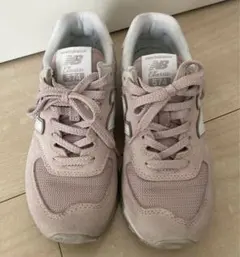 New Balance 574 ピンク スニーカー